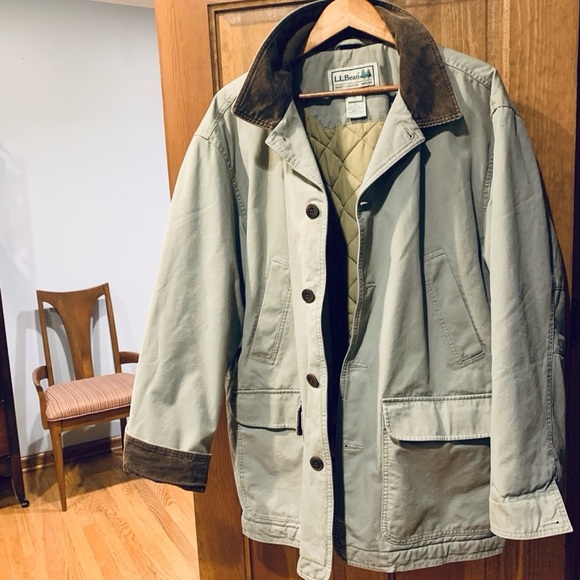 Vintage L.L. BEAN Quilted Thinsulate Lined Chore Jacket - Picture 13 of 13